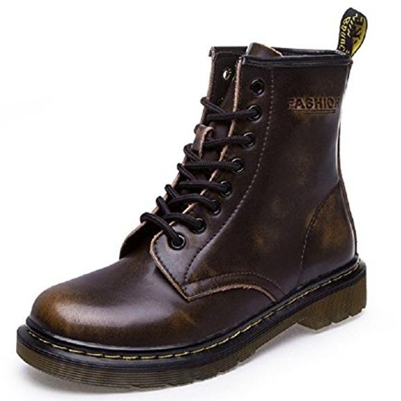 Honeystore Damen Kunstleder Stiefelette